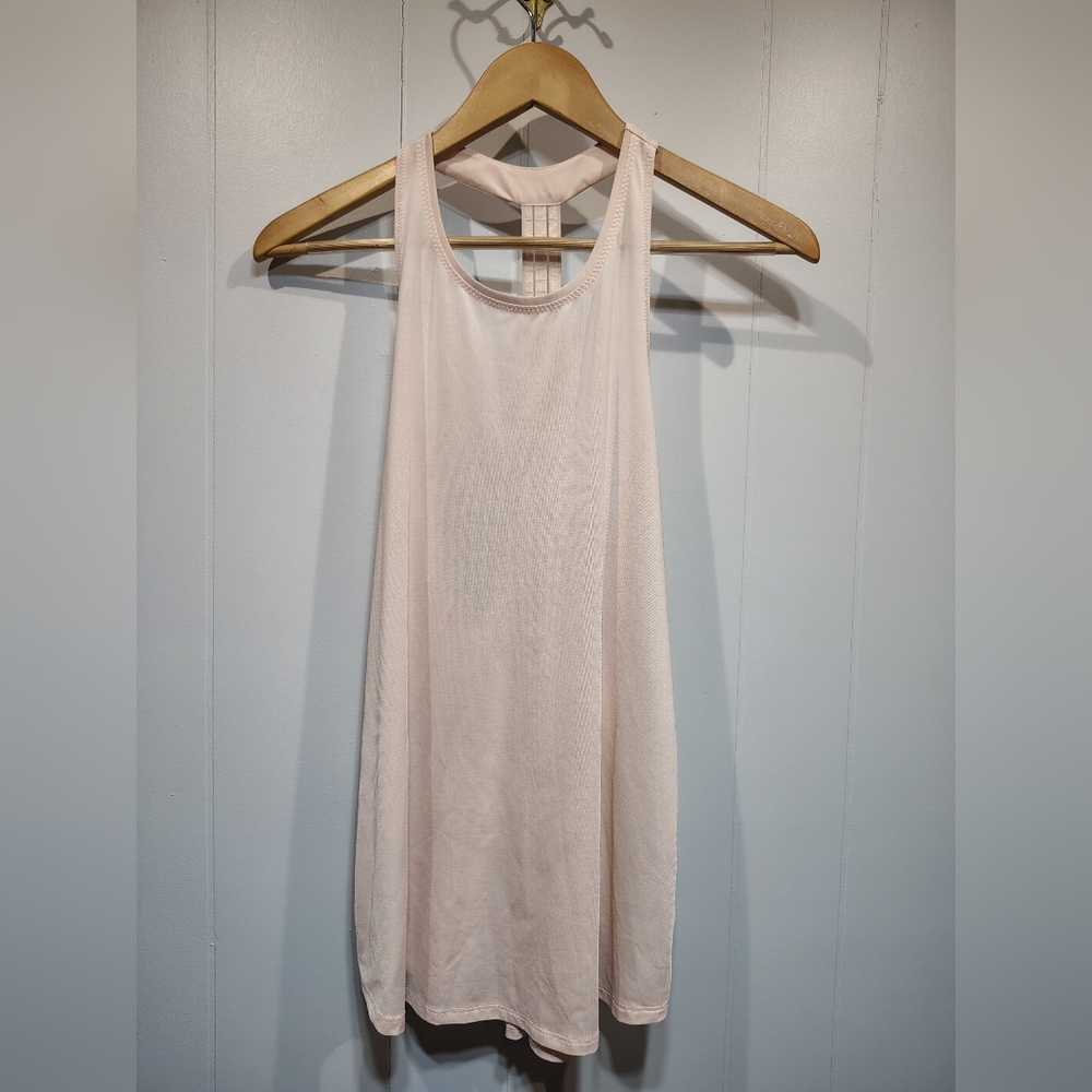 Athleta Power of She Tank Top Pink Size Medium